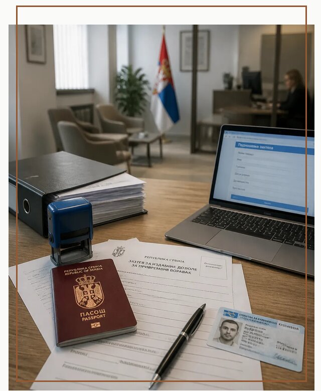 Оформление ПМЖ в Сербии для переезда в Кинешме под ключ
